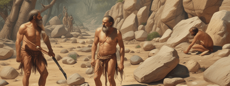 The Early Stone Age Quiz