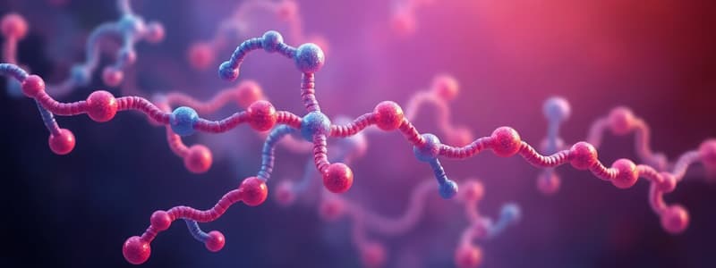 Amino Acids and Peptides (CHM 6620/7620)