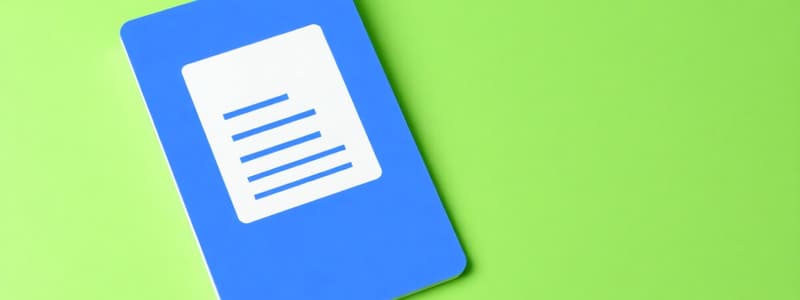 Google Forms: Outil de Sondage en Ligne