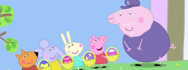 Peppa Pig's Chocolate Egg Hunt