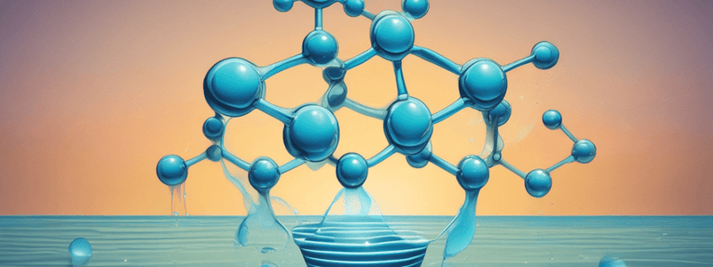 Gr 11 Physical Sciences: Ch 4.2 The chemistry of water