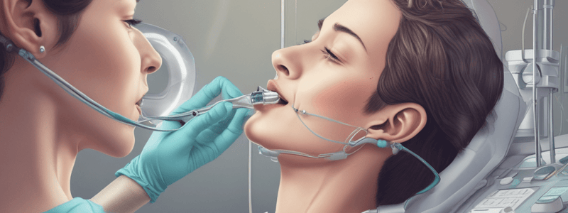 Anesthesia Procedure Quiz