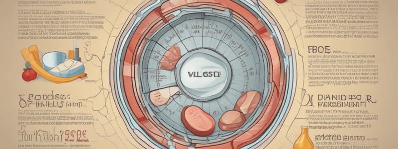 Factors Affecting Cholesterol Levels