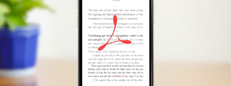 PDF Editor and Annotation Features Overview