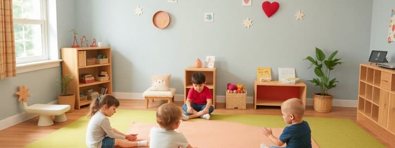 Calming Areas in Early Childhood Education