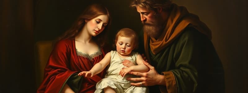 Mary and Joseph's Role in Jesus's Growth