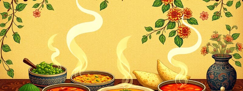 Indian Cuisine Dishes