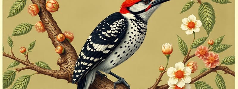 Acorn Woodpecker Behavior Quiz