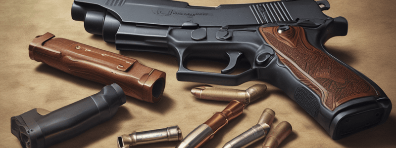 Criminal Justice Firearms: Handling Procedures for Ammunition