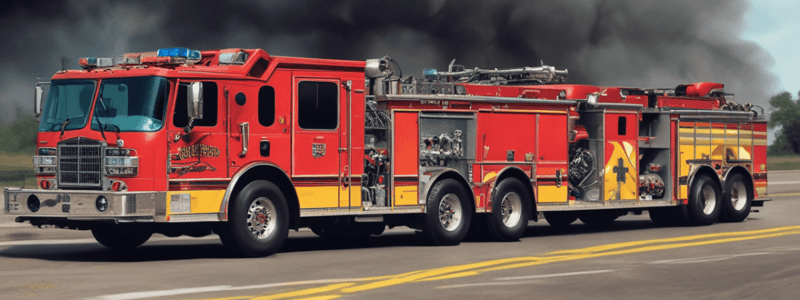 Fire Department Incident Commander Roles