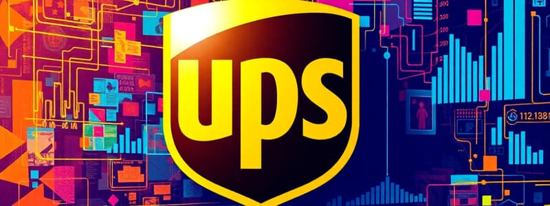 Management Information Systems at UPS