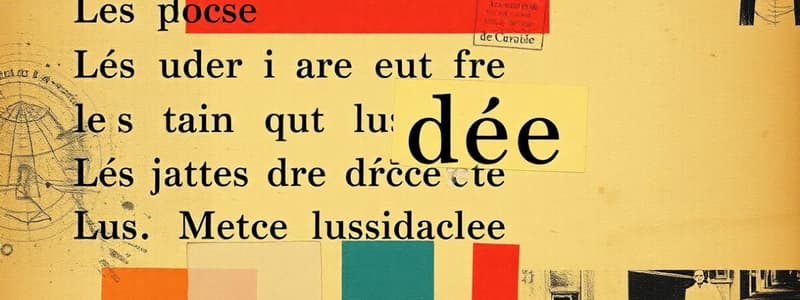 Atelier d’autocorrection - La Renaissance