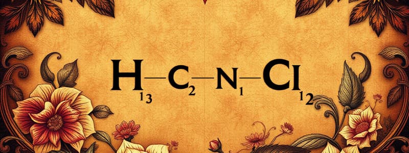 Chemical Bonds and Compounds Quiz