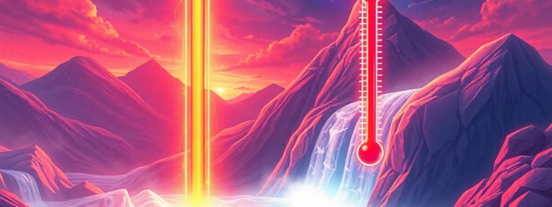 Heat Vs Temperature Quiz