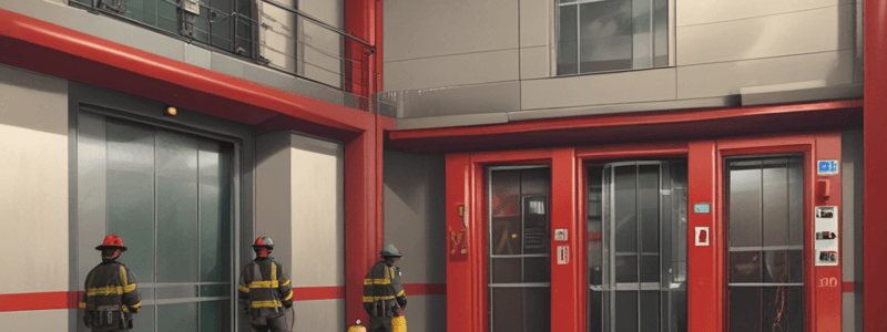 Fire Scene Operations: Elevator with Fire Service Option