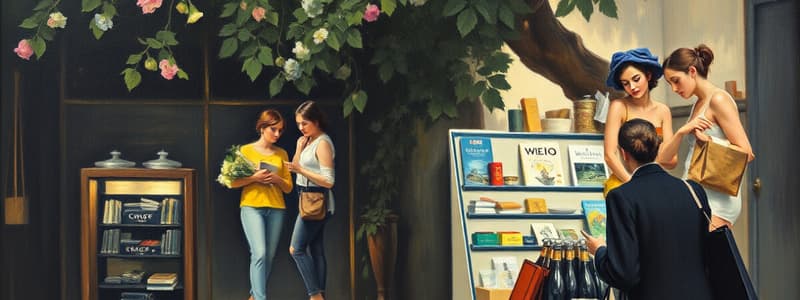 Understanding Smart Shopping in Fiction