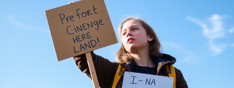 Greta Thunberg: Environmental Activism