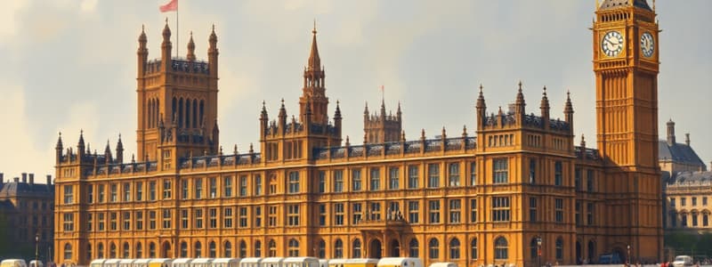 Palace of Westminster: History and Architecture