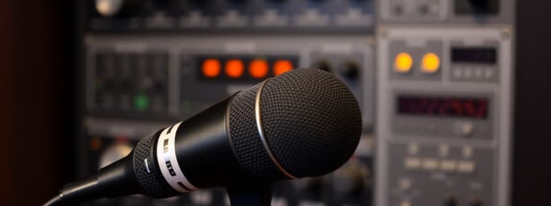 Understanding Audio Information and Media