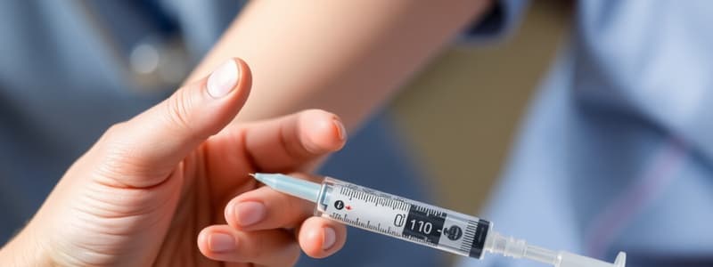 Insulin Injections and Delegation