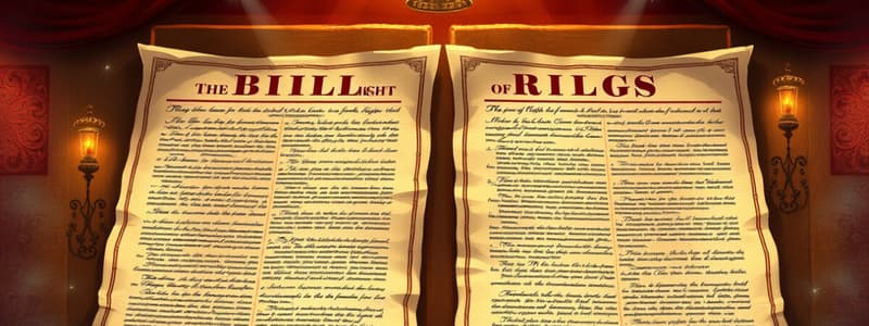 English Bill of Rights Quiz