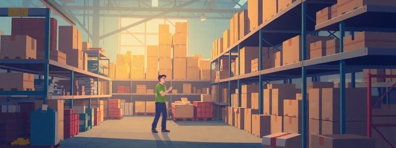 Inventory Management: Issues and Costs