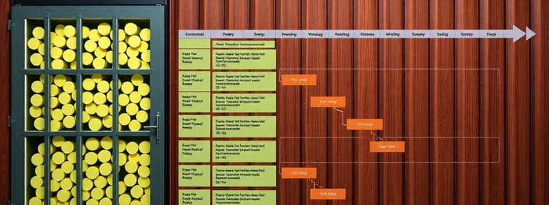 Energy storage and Project Management