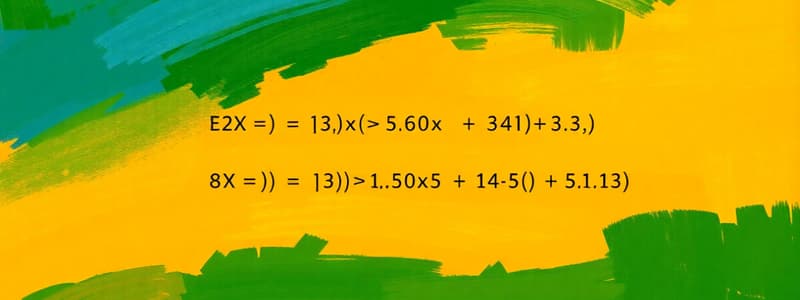 Excel Unit 3 & 4