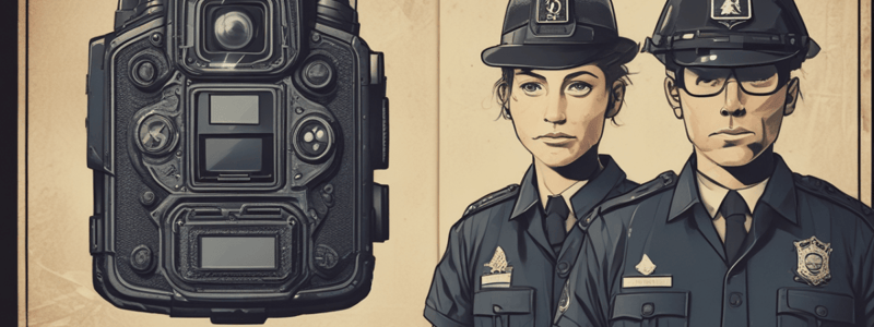 Law Enforcement Procedures: Body-Worn Cameras