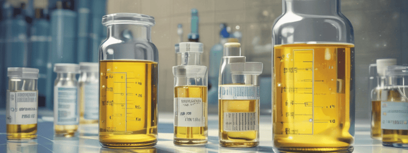 Urinalysis: Composition and Examination