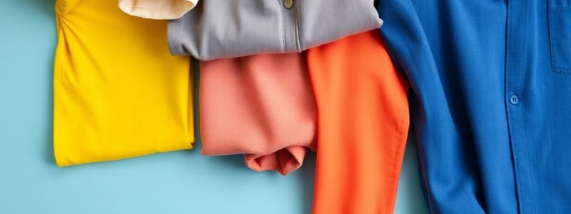 Clothing and Colors Quiz