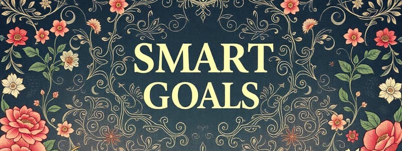 Goal-Setting and Life Coaching