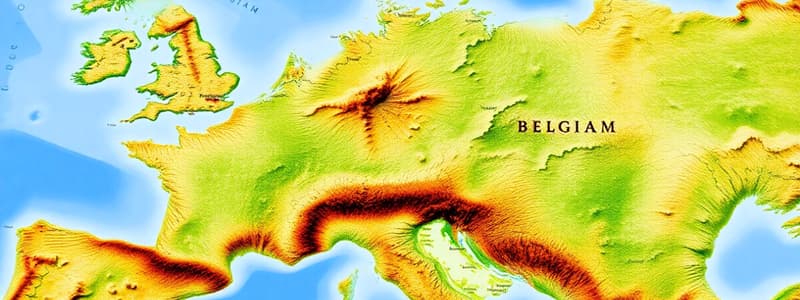 Geografie Quiz: Kaarten van België en de Wereld