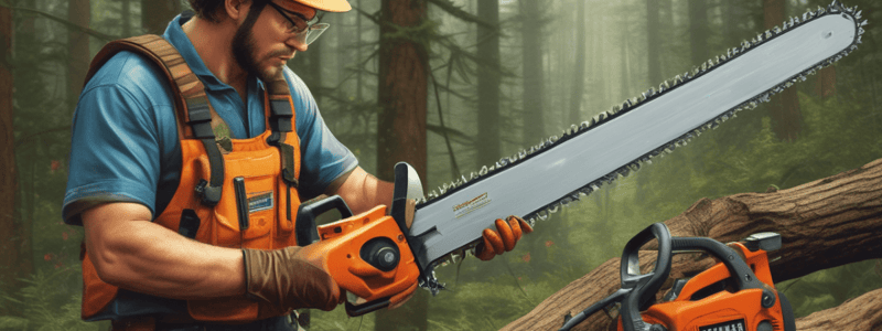 Chain Saw Safety and Operation Check