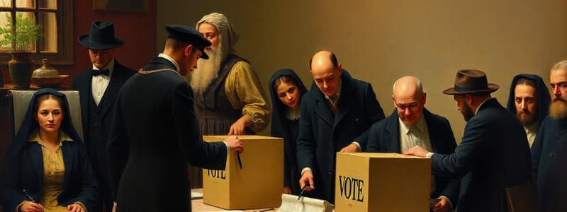 Elections in Canada and the Voting Process