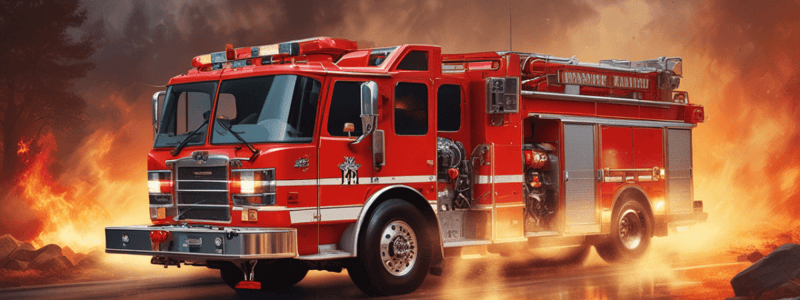 Fire District Operations: Tender 703 Dispatch