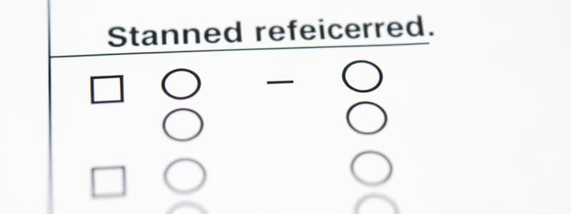 Types of Standard Error and Norms-Referenced Testing