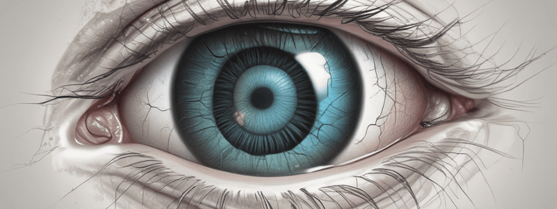 Eye Anatomy and Physiology Quiz: Visual Processing, Optic Nerve, Retina, Lens, Cornea