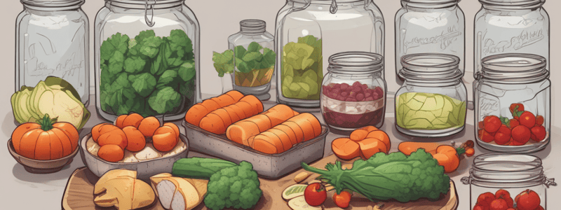 Introduction to Food Preservation