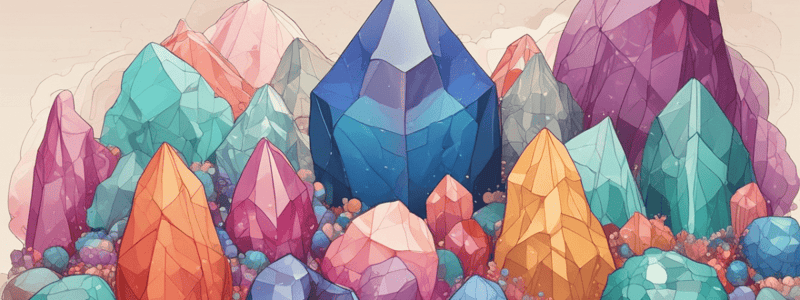 Colored Stones: Crystal Systems and Gem Identification