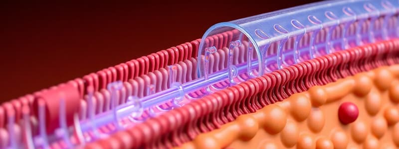 Molekülbewegung über Membranen