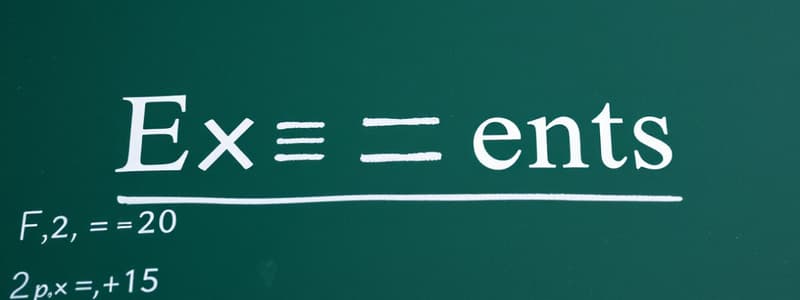 Propiedades de las Potencias en Matemáticas