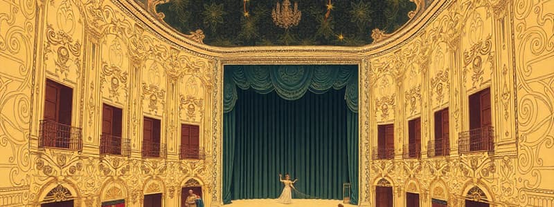 Historia del Teatro Clásico y Romántico