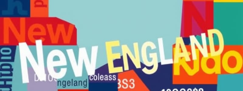 New England States Abbreviations Quiz