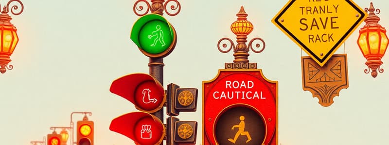 Traffic Control Signals and Signs