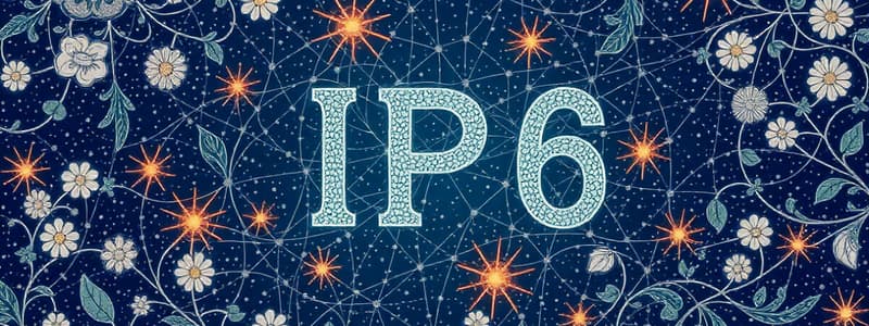 Quiz sur IPv6 et ses caractéristiques