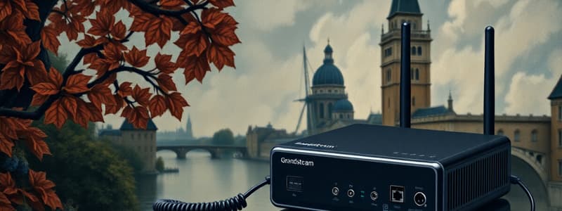 Характеристики Grandstream HT818