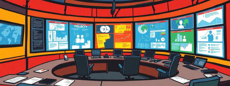 Unified Control Room Policy Overview