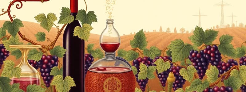 Wine Production and Fermentation Process