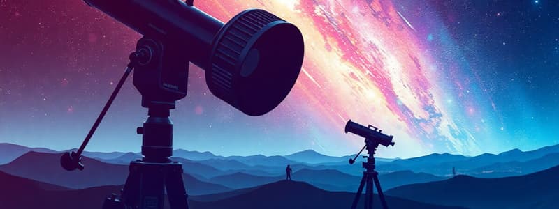 Observing Space Using Telescopes